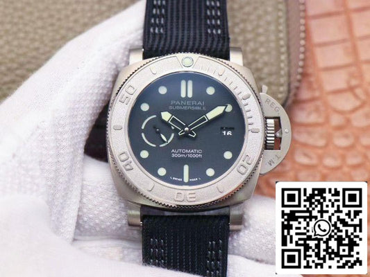 Panerai Submersible PAM00984 1:1 Best Edition VS Factory Black Dial Swiss P.9010