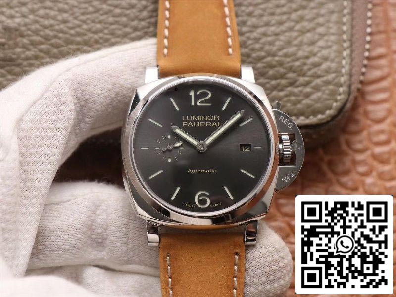 Panerai Luminor PAM00904 1:1 Melhor Edição VS Factory Carbon Black Dial Swiss OP XXXIV