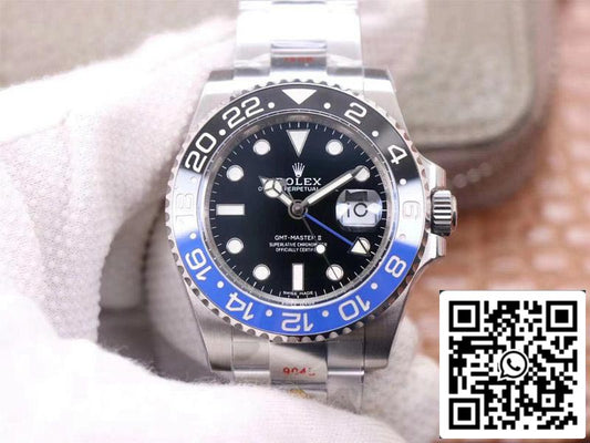 Rolex GMT Master II 116710BLNR-78200 1:1 Best Edition Noob Factory V11 Blue Needle Swiss ETA3186