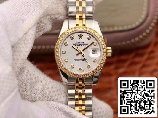 Rolex Lady Datejust 28MM 1:1 Meilleure édition Mouvement suisse NH05 Cadran argenté