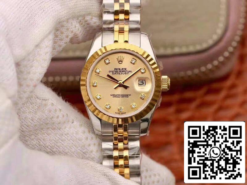 Rolex Lady Datejust 28MM 1:1 Migliore edizione svizzera Movimento NH05 originale importato Quadrante in oro 18 carati