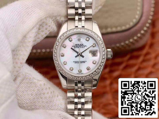 Rolex Lady Datejust 28MM 1:1 Meilleure édition suisse originale importée NH05 Mouvement Cadran en émail