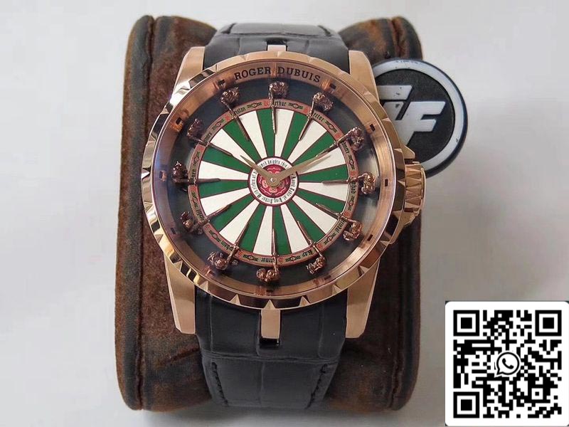 Roger Dubuis Excalibur RDDBEX0398 1:1 Meilleure édition ZF Factory Or Rose Suisse ETA8215