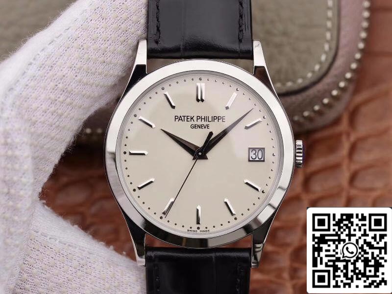 Patek Philippe Calatrava 5296G-010 ZF Factory 1:1 Melhor Edição Suíça ETA324CS