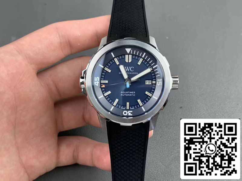 IWC Aquatimer IW329005 1:1 Best Edition V6 Factory blaues Zifferblatt Schweizer ETA9015