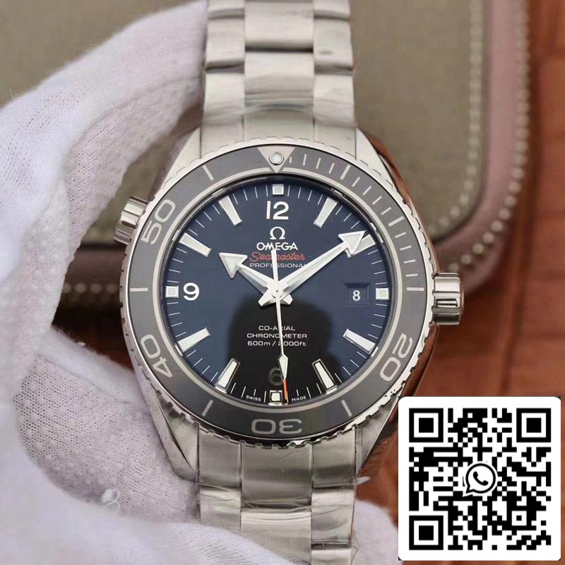 Omega Seamaster 232.30.42.21.01.001 1:1 Meilleure édition VS Factory Cadran noir Swiss 8500