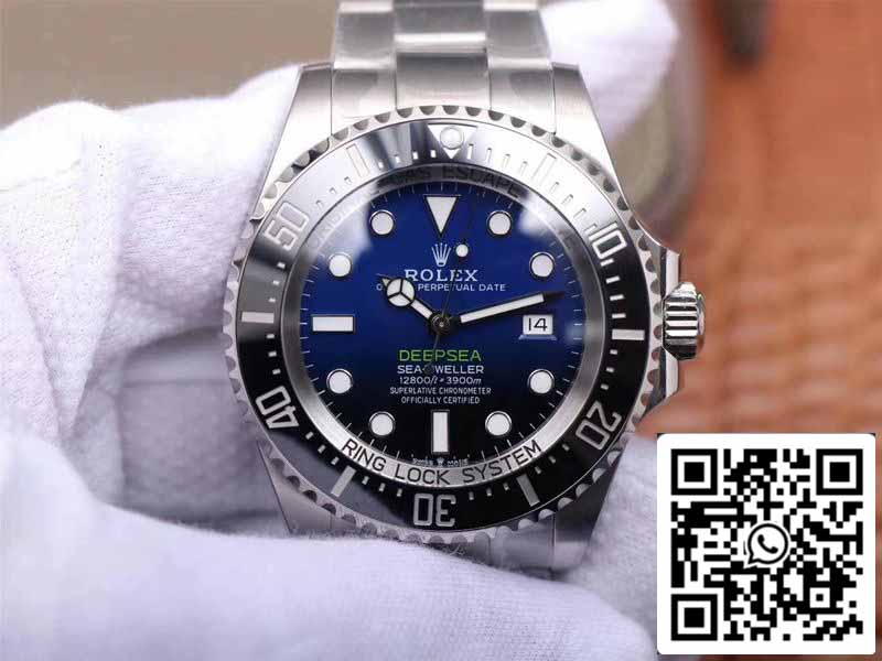 Rolex Sea-Dweller Deepsea M126660-0002 1:1 Meilleure édition Noob Factory D-Blue Swiss ETA3235