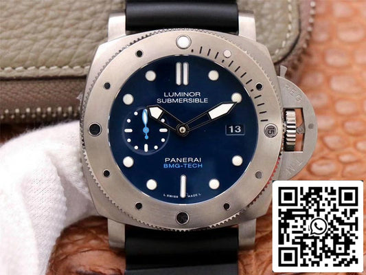 Panerai Submersible PAM00692 1:1 Meilleure édition VS Factory Cadran bleu Suisse ETA9010