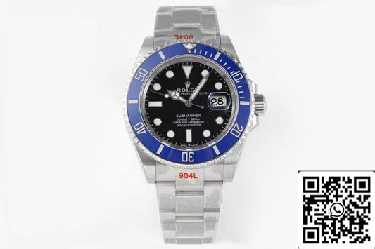 Rolex Submariner M126619LB-0003 41MM 1:1 Mejor edición ROF Factory Esfera negra Suiza ETA2824