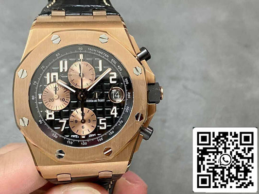 Audemars Piguet Royal Oak Offshore 26470OR.OO.A002CR.02 1:1 Melhor Edição APF Factory Mostrador Preto