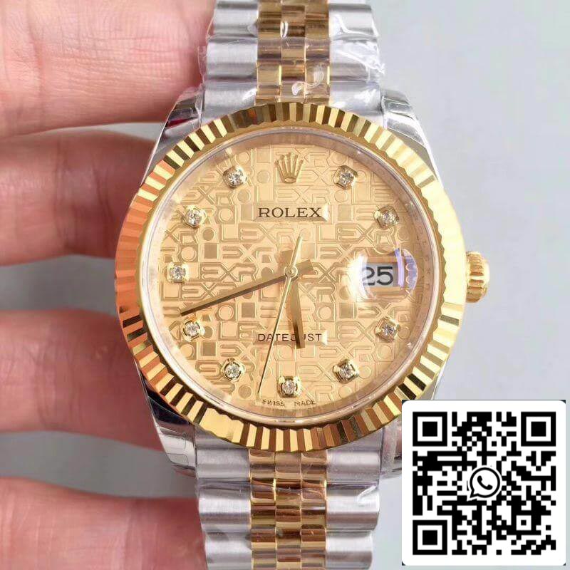 Rolex Datejust 41 126333-0003 EW Factory 1:1 Meilleure édition suisse ETA3235 904L bracelet jubilé en acier inoxydable