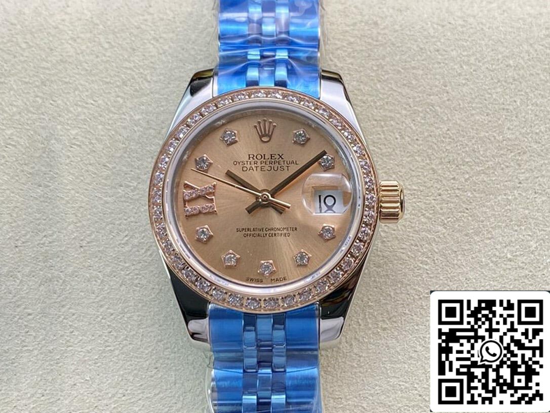 Rolex Datejust 28MM 1:1 Meilleure édition BP Factory Lunette en diamant