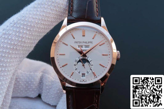 Patek Philippe Complications Calendrier Annuel 5396G KM Usine 1:1 Meilleure Édition Suisse ETA324S Or Rose