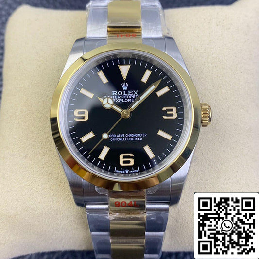 Rolex Explorer M124273-0001 1:1 Best Edition EW Factory Gelbgold