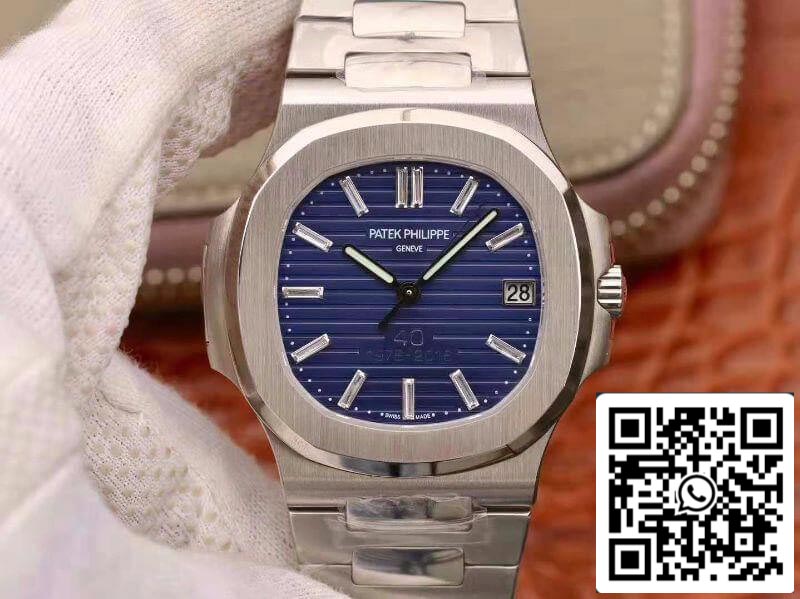 Patek Philippe Nautilus 5711/1P 40º Aniversário PF Factory 1:1 Melhor Edição Suíça ETA324