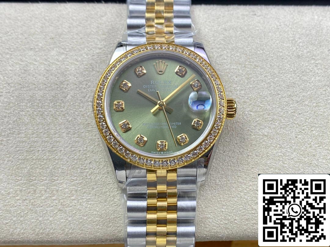 Rolex Datejust M278383RBR-0030 31MM 1:1 Best Edition EW Factory Diamond Bezel