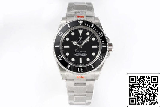 Rolex Submariner 114060-97200 1:1 Mejor Edición ROF Factory Esfera Negra Suiza ETA2824