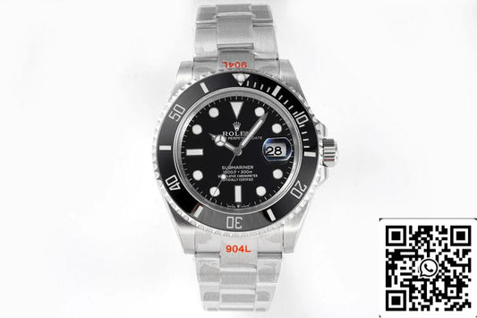 Rolex Submariner Date M126610LN-0001 41MM 1:1 Mejor edición ROF Factory Esfera negra Suiza ETA2824