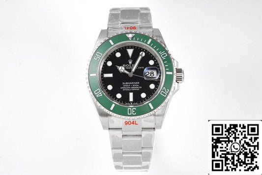 Rolex Submariner Date M126610LV-0002 41MM 1:1 Mejor edición ROF Factory Esfera negra Suiza ETA2824