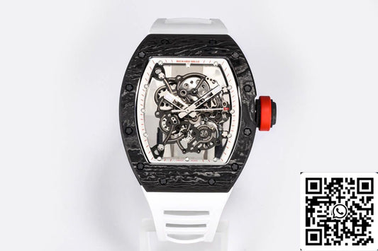 Richard Mille RM-055 1:1 Meilleure édition BBR Factory Boîtier en fibre de carbone