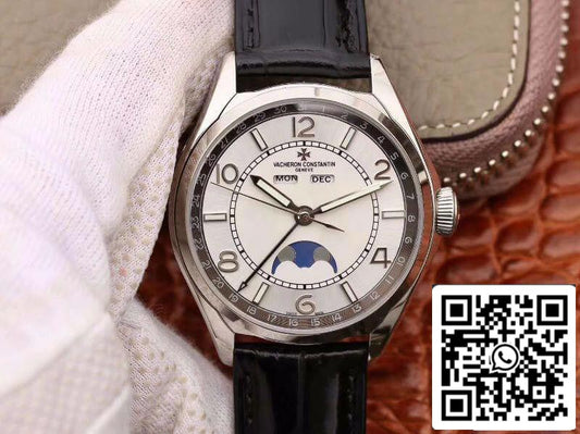 Vacheron Constantin FiftySix Day-Date 4000E/000A-B439 1:1 Mejor edición suiza ETA2460-QCL esfera blanca Clasificado 5 de 5 basado en 5 valoraciones de clientes