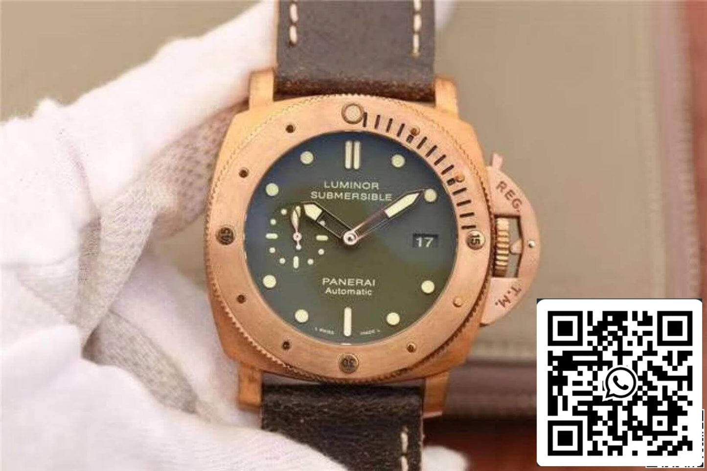 Panerai Luminor Submersible PAM382 VS Factory 1:1 Meilleure édition suisse ETA P9000