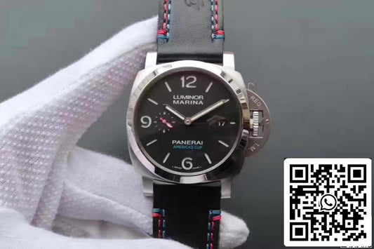 Panerai Luminor Marina 1950 PAM727 ZF Factory 1:1 Meilleure édition suisse ETA P9010 Bracelet en cuir noir