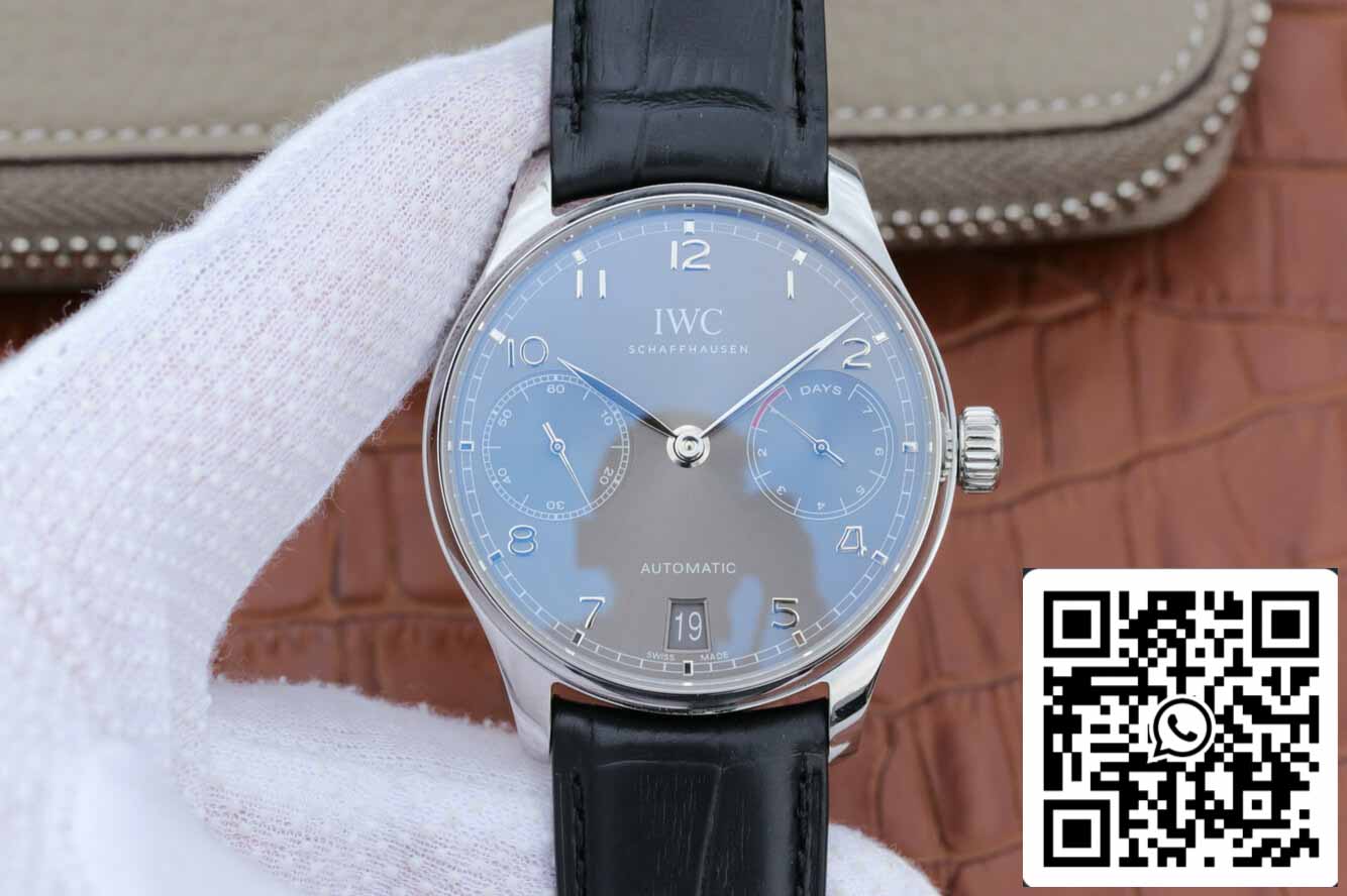 IWC Portugués IW500705 1:1 Mejor Edición ZF Factory V5 Esfera Gris Claro