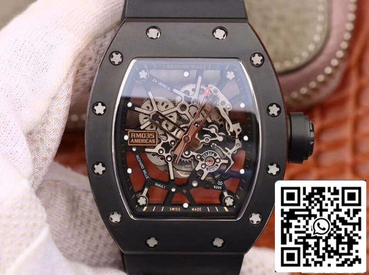 Richard Mille RM035 KV Factory 1:1 Melhor Edição Suíça ETA8215