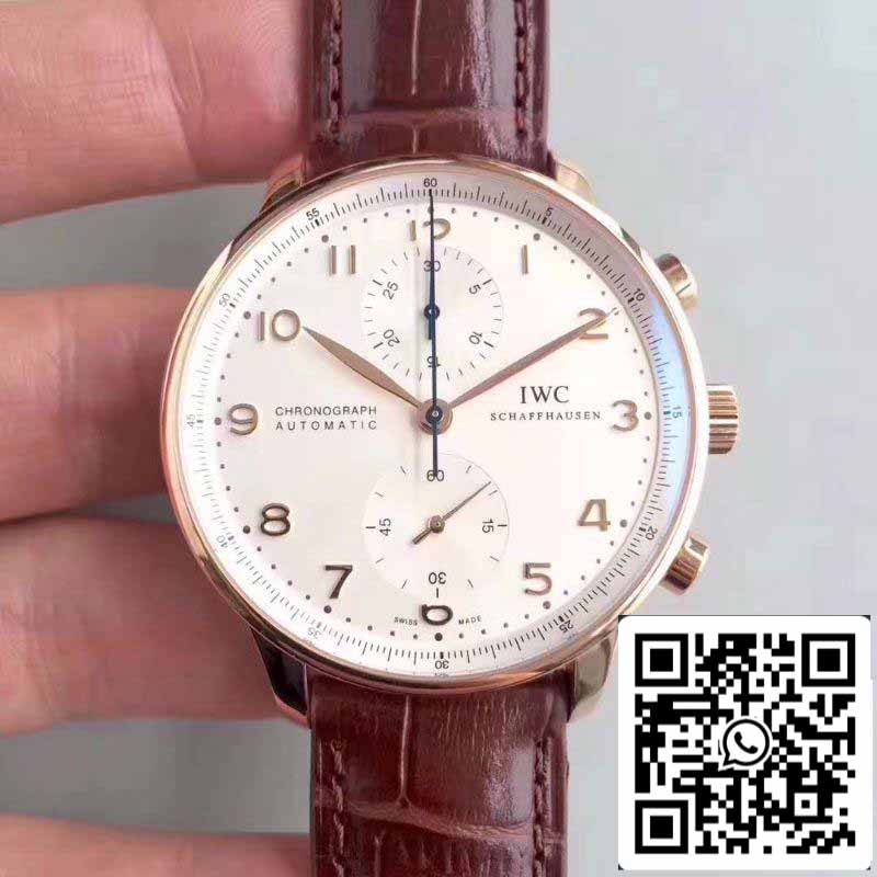 Cronógrafo Português IWC IW371445 ZF Factory 1:1 Melhor Edição Suíça ETA7750