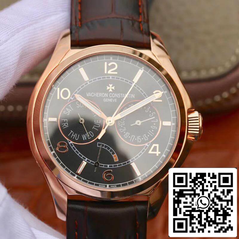 Vacheron Constantin FiftySix Day-Date 4400E/000R/B436 Caixa 40mm Rosegold 1:1 Best Edition Swiss ETA2475