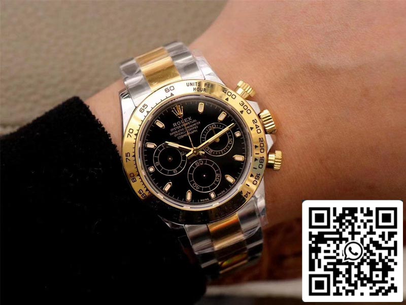 Rolex Daytona Cosmograph M116503-0004 1:1 Best Edition Noob Factory Black Dial Swiss ETA4130