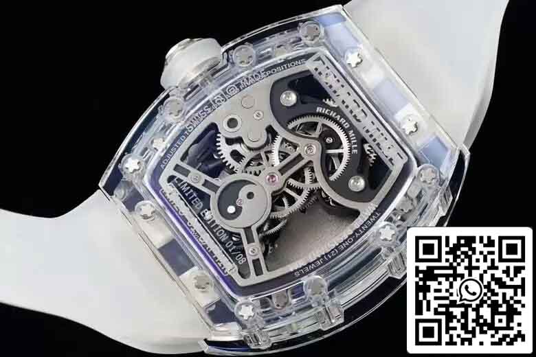 Replica Richard Mille RM26-01 Tourbillon 1:1 Best Edition RM Factory White Strap