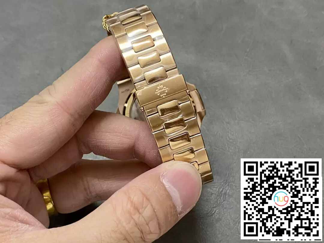 Patek Philippe Nautilus 5712/1R-001 1:1 Meilleure édition PPF Factory V2 Cadran marron