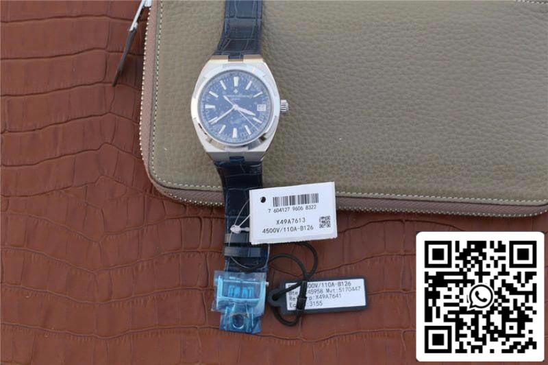 Vacheron Constantin Overseas 47040 JJ Factory 1:1 Best Edition Swiss ETA9015 Blue Dial