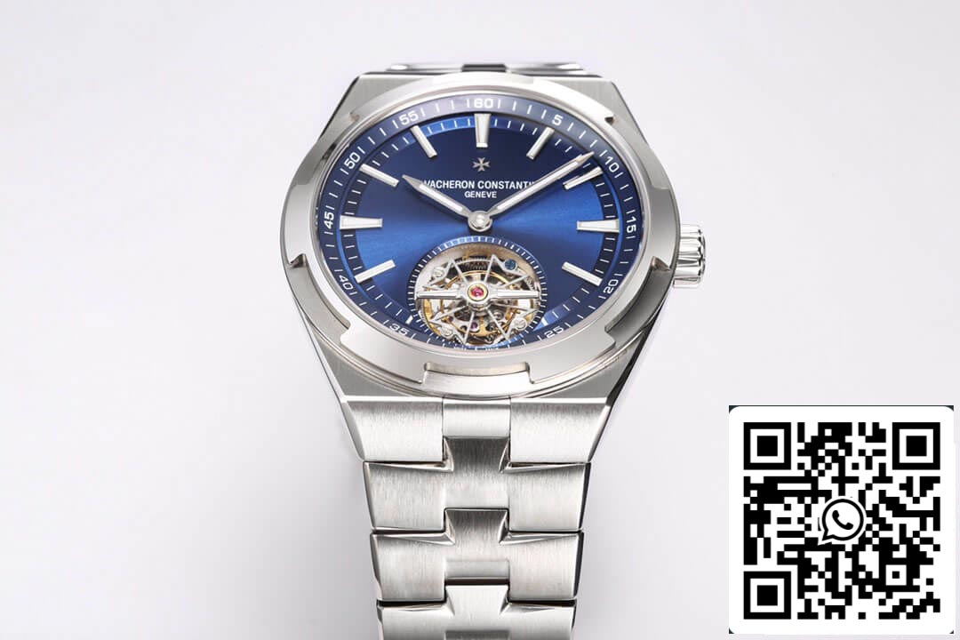 Vacheron Constantin Overseas Tourbillon 6000V/110A-B544 1:1 Meilleure édition BBR Factory Cadran bleu