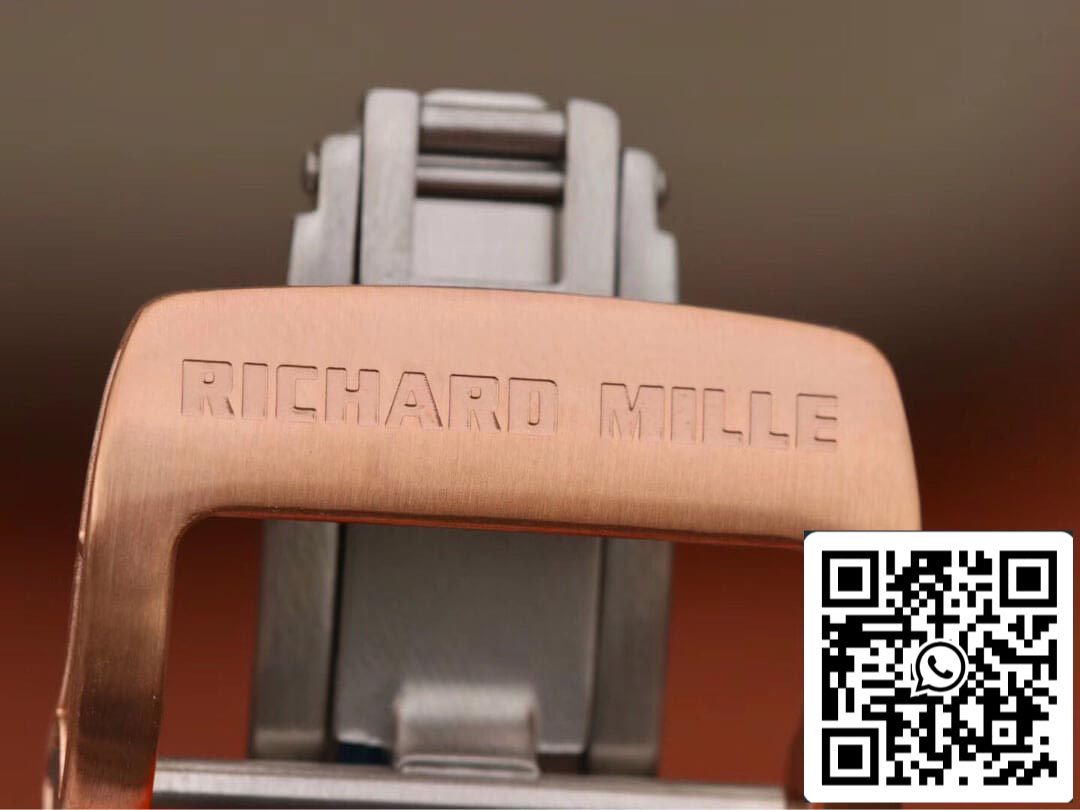 Richard Mille RM035 Americas KV Factory 1:1 Mejor edición Correa negra en oro rosa