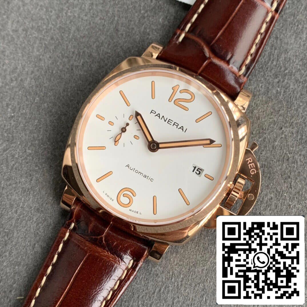 Panerai Luminor PAM01042 1:1 Meilleure édition VS Cadran blanc d'usine