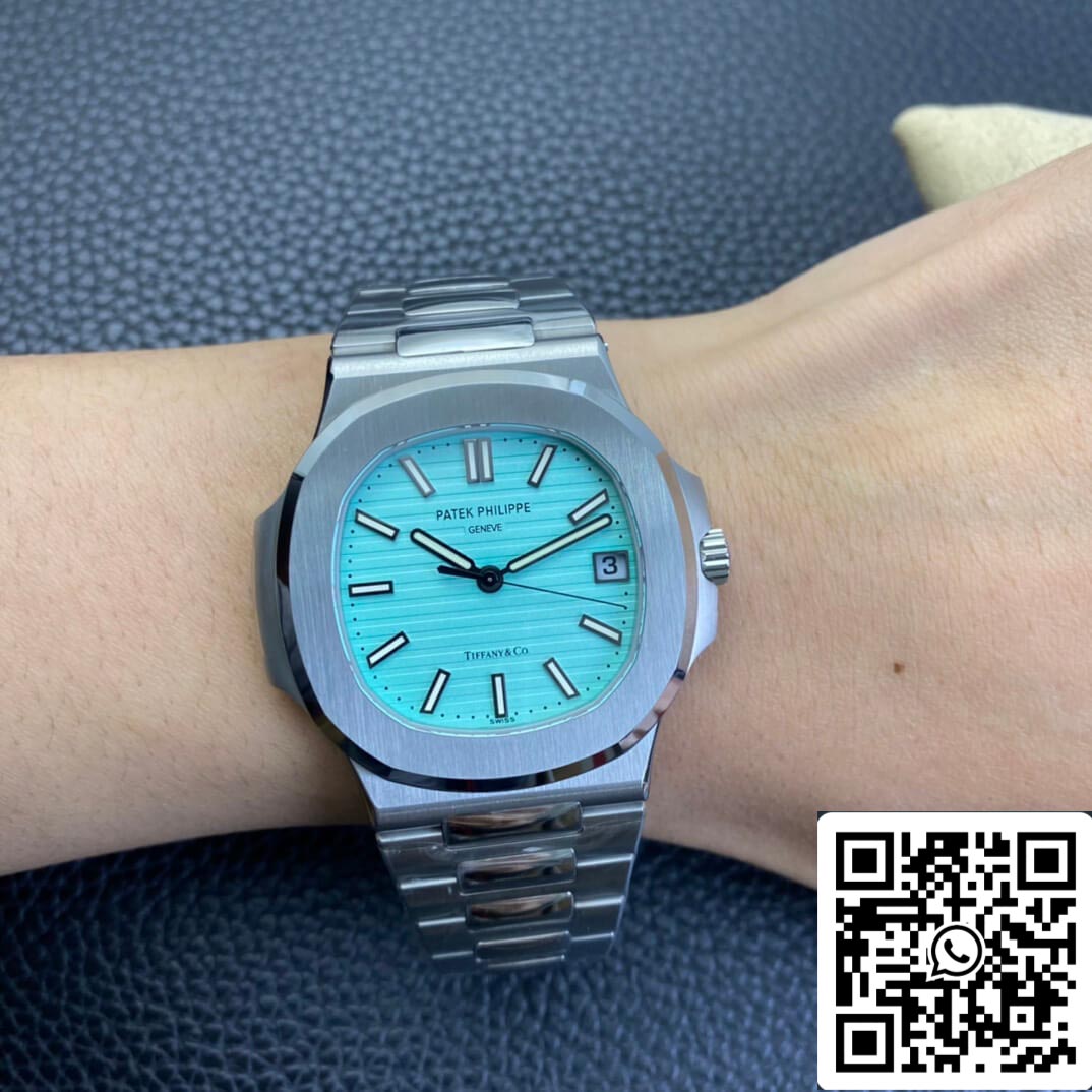 Patek Philippe Nautilus 5711/1A-018 1:1 Best Edition 3K Factory Tiffany Blaues Zifferblatt