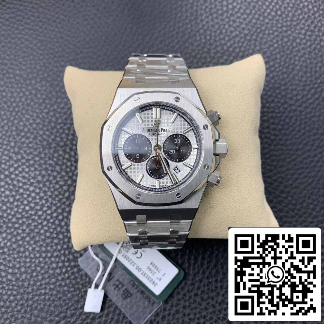 Audemars Piguet Royal Oak 26331  1:1 Best Edition OM Factory White Dial Stainless Steel