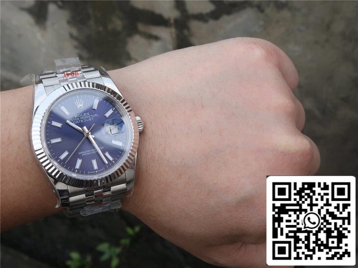 Rolex Datejust M126234-0017 1:1 Meilleure édition GM Factory Cadran bleu