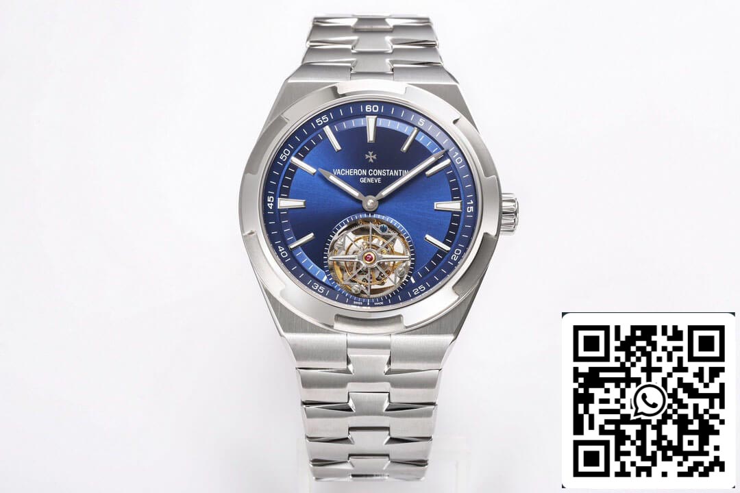 Vacheron Constantin Overseas Tourbillon 6000V/110A-B544 1:1 Meilleure édition BBR Factory Cadran bleu