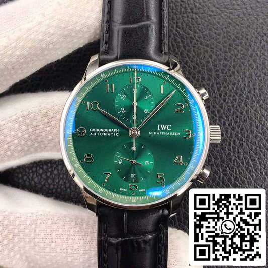 IWC Portugieser IW371615 1:1 Best Edition ZF Factory Green Dial