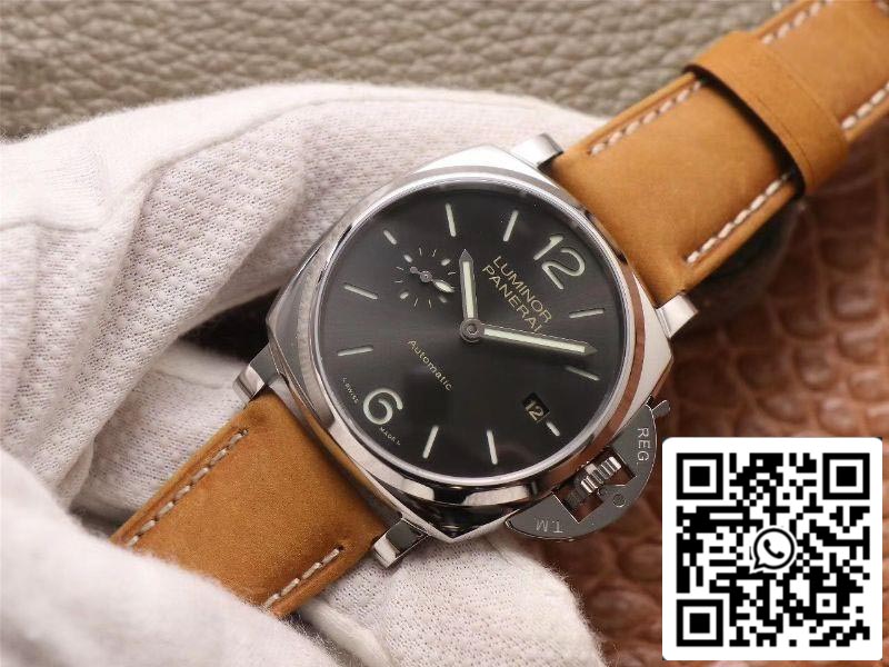 Panerai Luminor PAM00904 1:1 Melhor Edição VS Factory Carbon Black Dial Swiss OP XXXIV