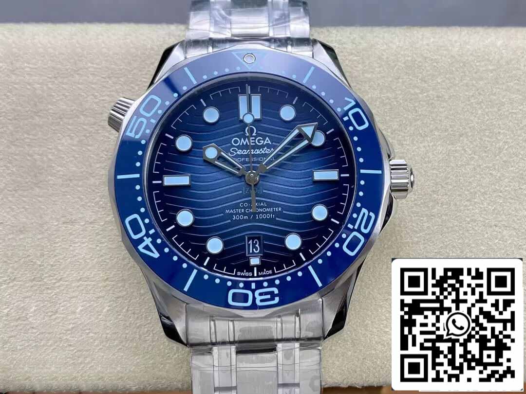 Omega Seamaster Diver 300M 210.30.42.20.03.003 Summer Blue 1:1 Best Edition VS Factory Blue Dial