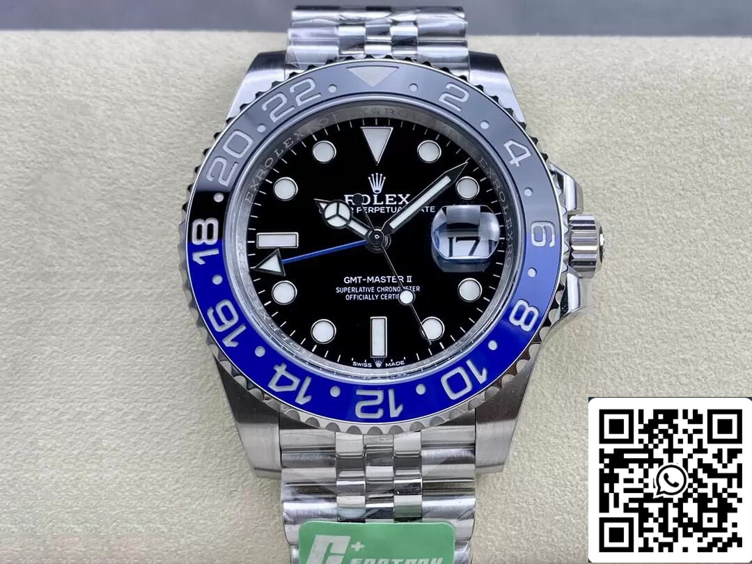 Rolex GMT Master II M126710BLNR-0002 1:1 Meilleure édition C+ Factory Lunette en céramique