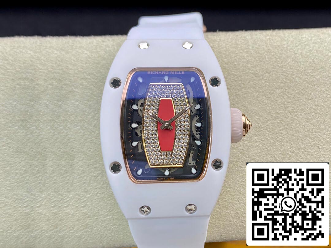 Richard Mille RM 07-01 1:1 Best Edition RM Factory Diamant-Zifferblatt