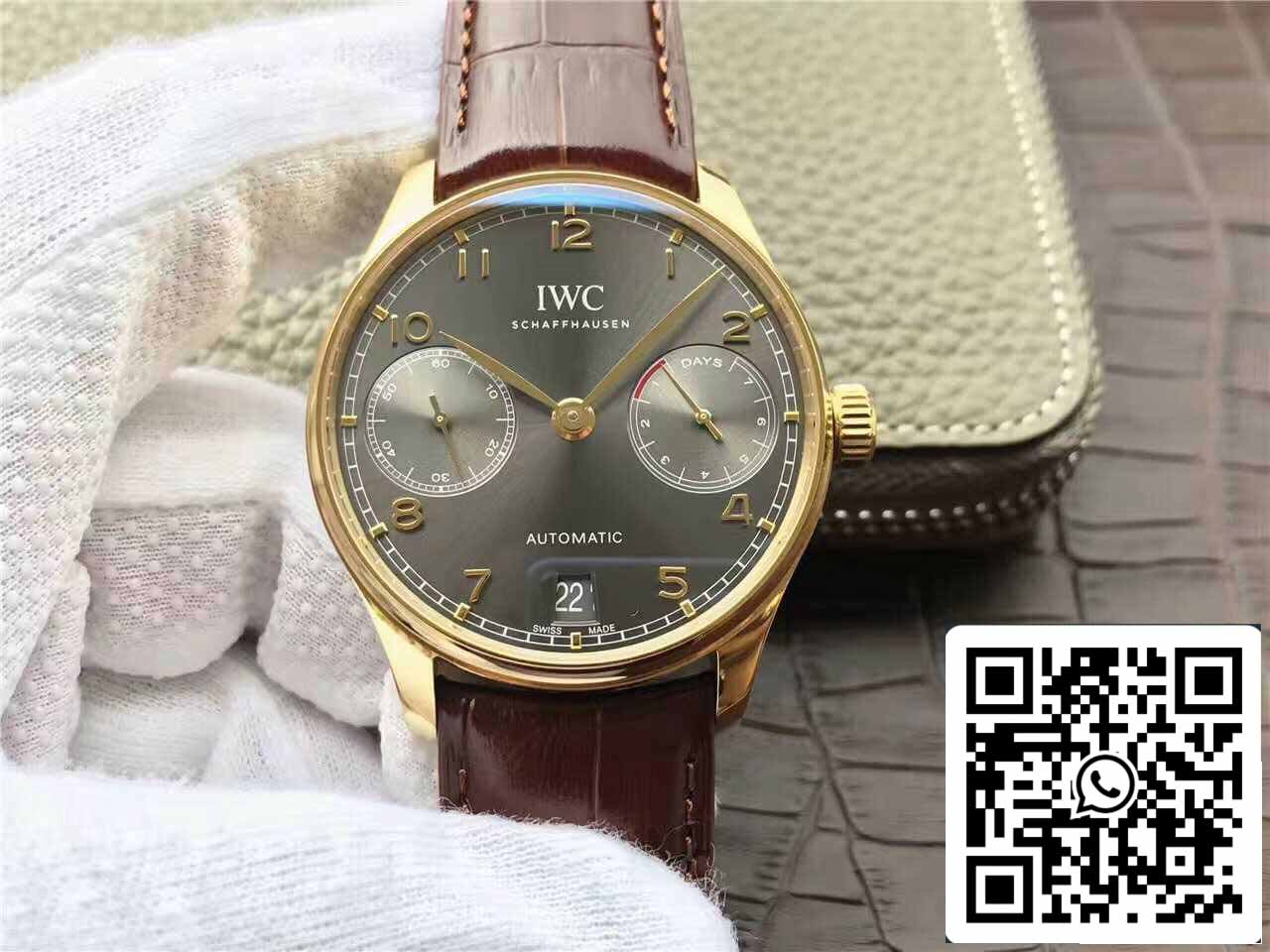 IWC Portugieser IW500101 1:1 Meilleure édition ZF Factory Cadran gris