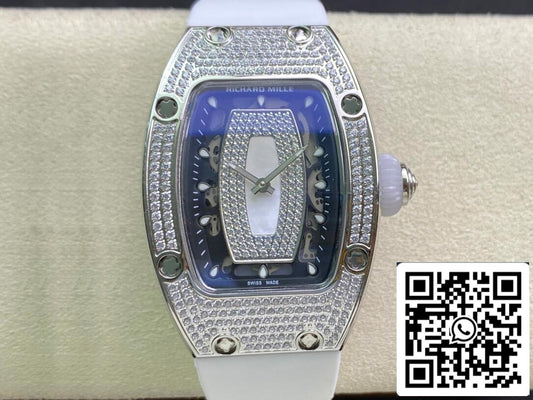 Richard Mille RM 07-01 1:1 Melhor Edição RM Factory Diamond Case