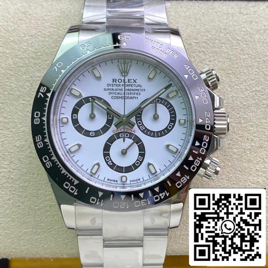 Rolex Cosmograph Daytona M116500LN-0001 1:1 Mejor edición Clean Factory esfera blanca